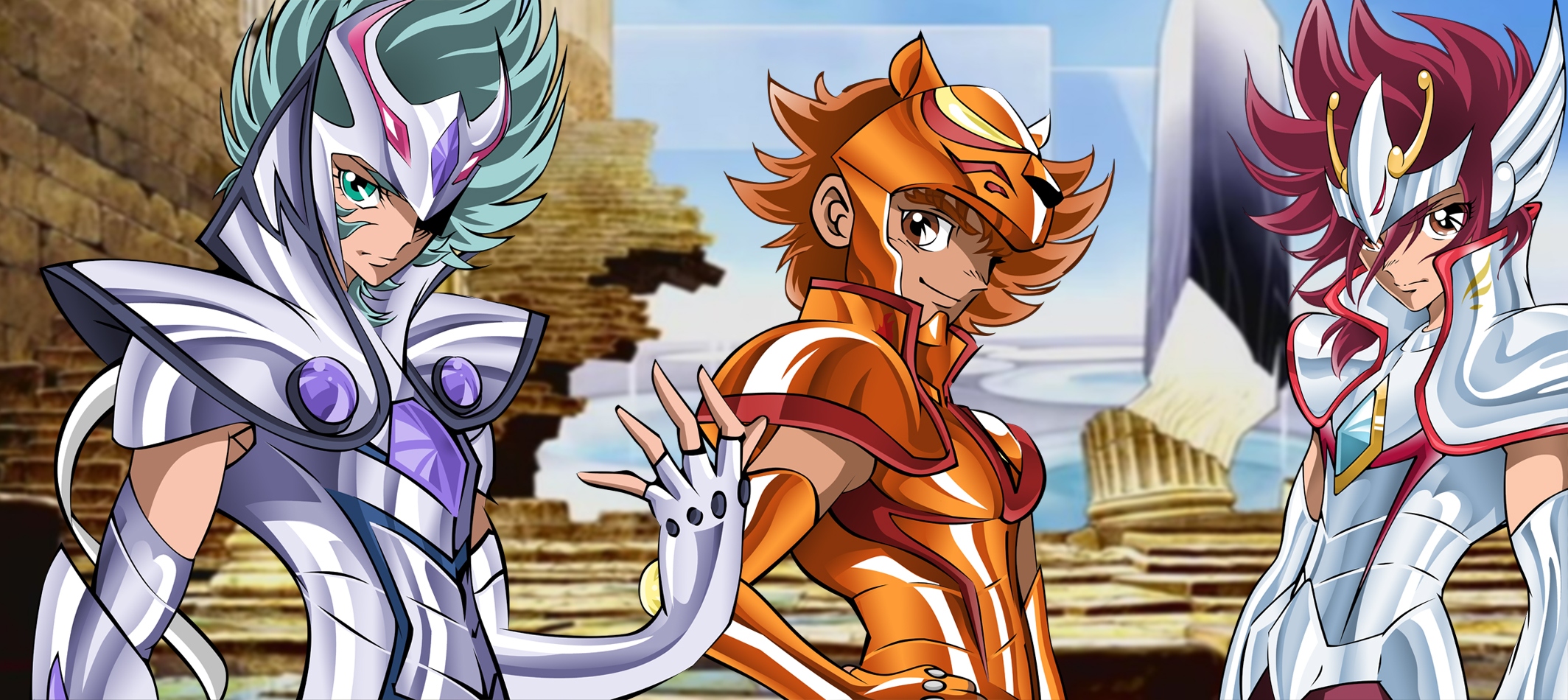 Saint Seiya Omega, Characters, Fanarts by Maniaxoi